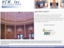 Website Snapshot of Hcw - Hall's Cabinet Works