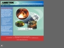 Website Snapshot of AMETEK HDR Power Systems