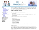 Website Snapshot of Healthcare Staffing Inc