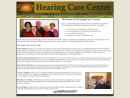 Website Snapshot of Hearing Care Center