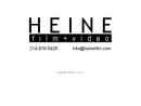 Website Snapshot of HEINE FILM + VIDEO, LLC
