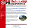 Website Snapshot of Helmkamp Construction Co.