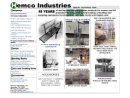 Website Snapshot of Hemco Industries Inc.