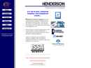 Website Snapshot of Henderson Chemical Co., Inc.