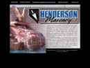 Website Snapshot of HENDERSON MASONRY