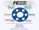 Website Snapshot of HENNIG GASKET & SEAL INC