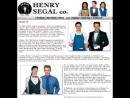 Website Snapshot of Segal Co., Henry