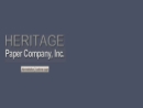 Website Snapshot of HERITAGE PAPER COMPANY INC