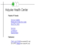 Website Snapshot of HOLYOKE HEALTH CENTER