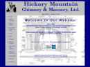 Website Snapshot of HICKORY MOUNTAIN CHIMNEY & MASONRY LTD.