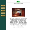 Website Snapshot of High Country Millwork, LLC