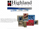 Website Snapshot of Highland Machine & Screw Products Co., Inc.