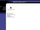 Website Snapshot of HIGHLANDS CONSULTING GROUP