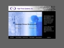 Website Snapshot of HIGH PURITY SYSTEMS INC
