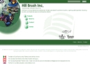 Website Snapshot of Hill Brush, Inc.