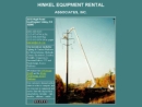 Website Snapshot of Hinkel Equipment Rental Associates, Inc.