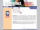 Website Snapshot of Tor Minerals International, Inc.