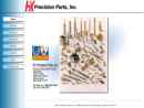 Website Snapshot of HK Precision Parts, Inc.