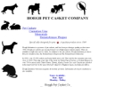 Website Snapshot of Hoegh Pet Casket Co.