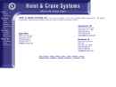 Website Snapshot of Hoist & Crane Systems, Inc.
