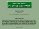 HOLLIS LINE MACHINE CO., INC.