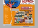 Website Snapshot of Hollman Foods