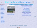 Website Snapshot of Holly Jene Designs
