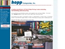 Website Snapshot of The Hopp Companies, Inc.