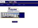 Website Snapshot of House Sanitary Supply Inc