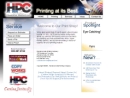 Website Snapshot of Hendersonville Printing