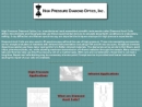 Website Snapshot of DIAMOND HIGH PRESSURE OPTICS I