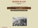 Website Snapshot of Huber Slats