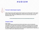 Website Snapshot of Hudson Supply