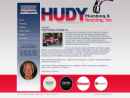 Website Snapshot of HUDY PLUMBING & HEATING, INC