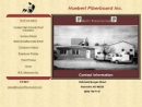 Website Snapshot of Huebert Fiberboard Co.