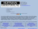 Website Snapshot of HUFFMAN LABORATORIES INC