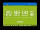 Website Snapshot of HUFFY BICYCLE COMPANY