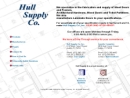 Website Snapshot of HULL SUPPLY CO INC