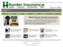 Website Snapshot of Hunter Insurance, Inc.