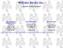 Website Snapshot of HYDRA SERVICE INC
