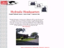 Website Snapshot of Hydraulic Headquarters