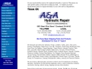 Website Snapshot of A & A Hydraulic Repair Co.