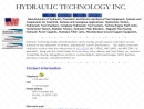 Website Snapshot of HYDRAULIC TECHNOLOGY INC.