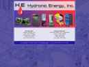 Website Snapshot of Hydronic Energy, Inc. Of Nebraska