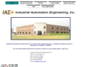 Website Snapshot of INDUSTRIAL AUTOMATION ENGINEERING, INC.