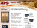 Website Snapshot of INDUSTRIAL BATTERY & SERVICES, INC.