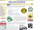 Website Snapshot of IBS Electronics, Inc.