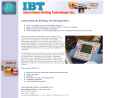 Website Snapshot of International Bolting Technologies, Inc.
