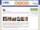 Website Snapshot of ICD-INTERNATIONAL CENTER FOR THE DISABLED