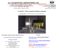 Website Snapshot of ICL Calibration Laboratories, Inc.